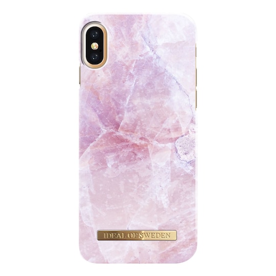 iDeal fashion deksel for iPhone X (Pillion pink marmor)