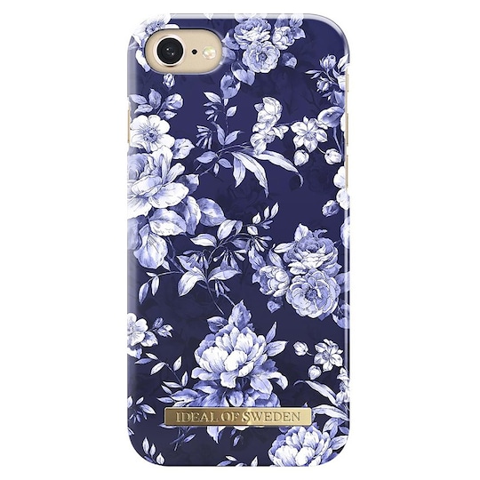 iDeal fashion deksel for iPhone 6/7/8/SE Gen. 2 (sjømannsblå blomst)