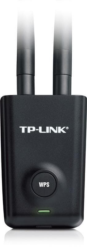 TP-Link trådlöst nätverkskort, USB, 300Mbps, 802.11b/g/n, svart