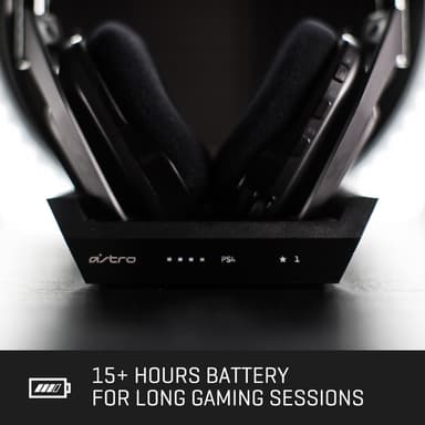 Astro A50 trådløst gaming headset og Astro A50 basestasjon