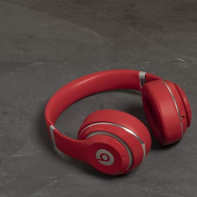 Øreputer til Beats Solo 2/3 Kunstskinn 1 par Rød