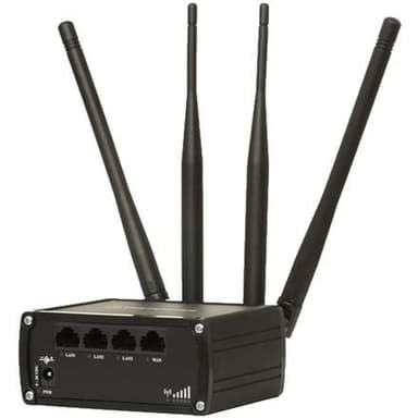 Teltonika Industrial Router 4G Meig LTE DualSIM RUT950 300 Mbit/s, Ethernet LAN (RJ-45) porter 4, 2G/3G/4G
