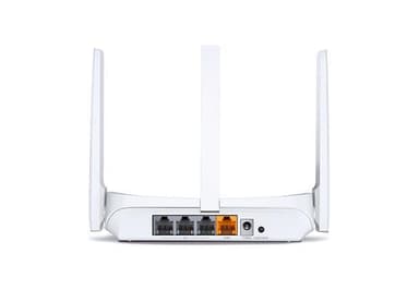 Mercusys Wireless N Router MW305R 802.11n, 300 Mbit/s, 10/100 Mbit/s, Ethernet LAN (RJ-45) porter 3, Antennetype 3xFixed, Hvit