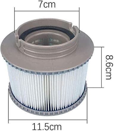 INF Filter for MSPA oppblåsbare bassenger FD2089 4-pakning