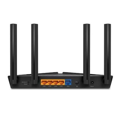TP-LINK AX3000 Dual Band Gigabit Wi-Fi 6 ruter Archer AX53 802.11ax, 574+2402 Mbit/s, 10/100/1000 Mbit/s, Ethernet LAN (RJ-45) porter 4, MU-MiMO Ja, Antenner quantity 4