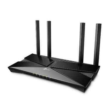 TP-LINK AX3000 Dual Band Gigabit Wi-Fi 6 ruter Archer AX53 802.11ax, 574+2402 Mbit/s, 10/100/1000 Mbit/s, Ethernet LAN (RJ-45) porter 4, MU-MiMO Ja, Antenner quantity 4