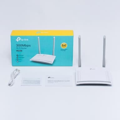 TP-LINK Router TL-WR820N 802.11n, 300 Mbit/s, 10/100 Mbit/s, Ethernet LAN (RJ-45) porter 2, MU-MiMO Ja, Antennetype Ekstern