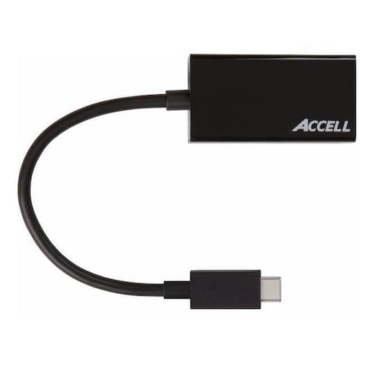 Accell USB-C - HDMI 2.0a adapter, 4096x2160, 60Hz, HDCP 1.3, 0.15m, sv
