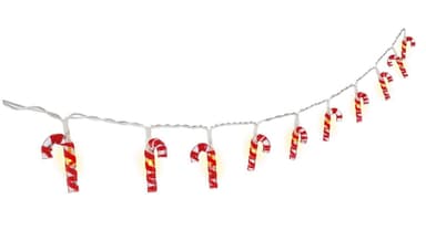 Goobay String Light ""Candy Canes"" med 10 lysdioder