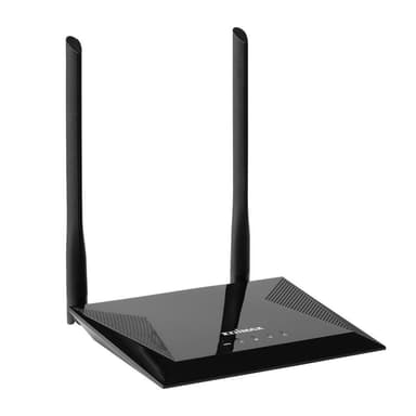 Edimax Router BR-6428NS V5 802.11n, 300 Mbit/s, 10/100 Mbit/s, Ethernet LAN (RJ-45) porter 4, Antennetype 2xExternal