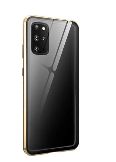 Samsung S20 Plus deksel dobbeltsidig herdet glass Gull