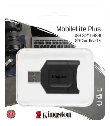 Kingston MobileLite Plus USB 3.1 SDHC / SDXC UHS-II kortleser