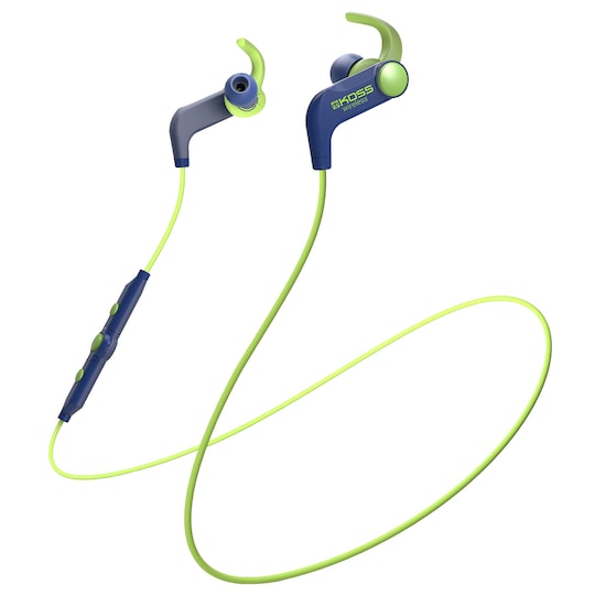 Koss BT 190i trådløse in-ear hodetelefoner (blå/grønn)