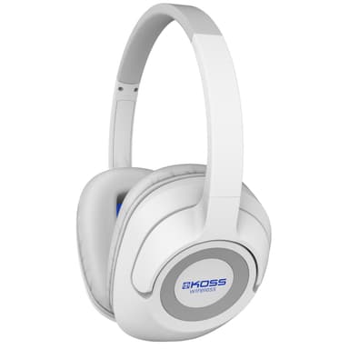 Koss BT539i trådløse on-ear hodetelefoner (hvit)