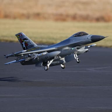 E-Flite F-16 Falcon 80mm EDF BNF AS3X SAFE
