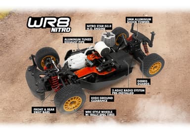 HPI WR8 3.0 2001 WRC Subaru Impreza 4WD