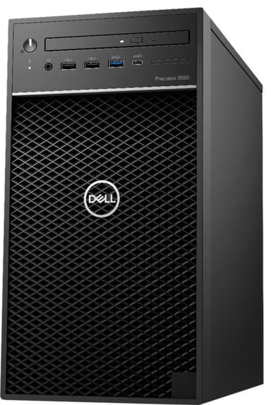 Dell Precision 3650 i7/16/512 GB stasjonær PC (sort)