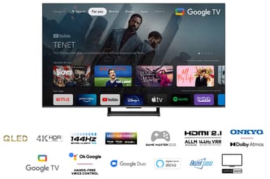 TCL 75'' QLED860 4K LED TV (2022)