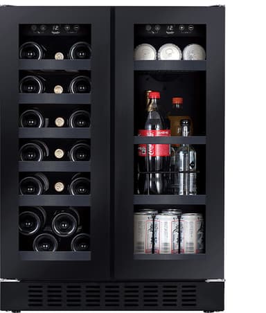 Temptech vinskap SOM2DX60DRB (sort)