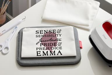 Cricut Linen Cosmetic Bags 3-pk. (Infusible Ink Blanks)