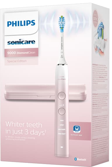 Philips Sonicare DiamondClean 9000 elektrisk tannbørste HX991184 rosa