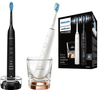 Philips Sonicare DiamondClean 9000 elektrisk tannbørste 2 pk. HX991457