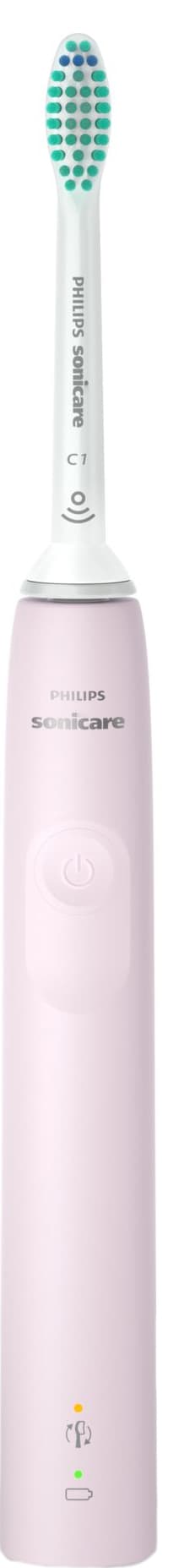 Philips Sonicare 3100 elektrisk tannbørste 2-pk. HX367515 (rosa/sort)