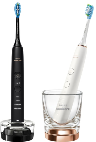 Philips Sonicare DiamondClean 9000 elektrisk tannbørste 2 pk. HX991457