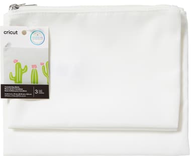 Cricut Linen Cosmetic Bags 3-pk. (Infusible Ink Blanks)