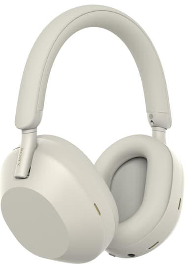 Sony WH-1000XM5 trådløse around-ear hodetelefoner (hvit)