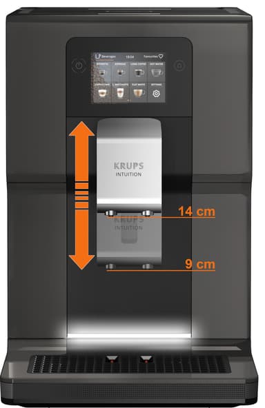 Krups Intuition Preference kaffemaskin EA872B10