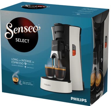Senseo Select kapselmaskin CSA23001 (stjernehvit)
