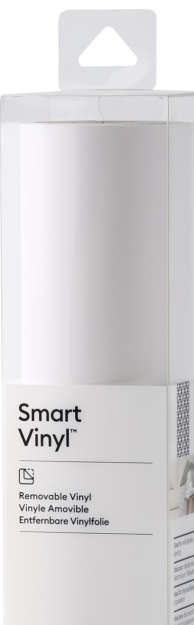 Cricut Smart Vinyl Removable vinylark 33x366 cm (hvit)