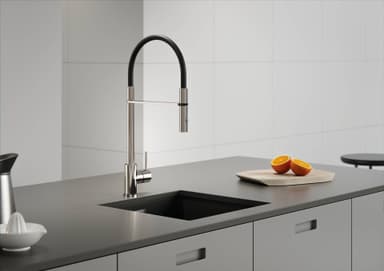 Mora INXX II Minipro blandebatteri med ventil (krom)