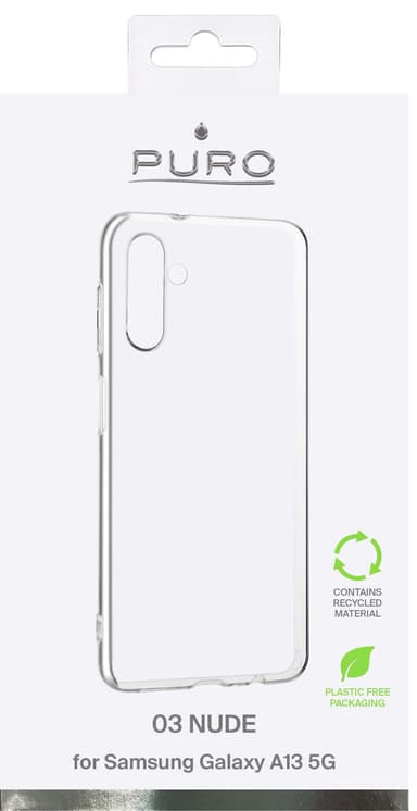 Samsung Galaxy A13 5G Deksel Nude Transparent Klar