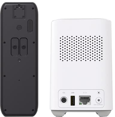Eufy 2K Dual Cam Video smart ringeklokke + Eufy Security Home Base 2