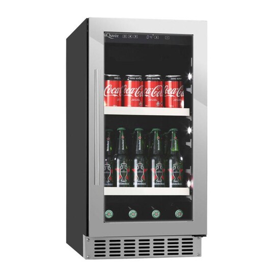 Innbyggbart ølskap / drikkekjøler rustfri - BeerServer 40 Stainless
