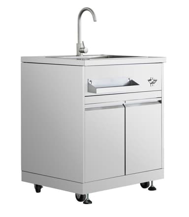 Myoutdoorkitchen - Inox Range - Modul med oppvaskbenk