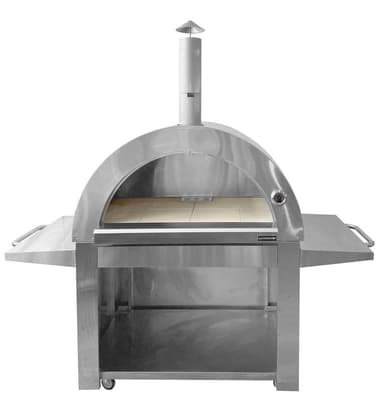 Myoutdoorkitchen - Vedfyrt pizzaovn - Chicago (Rustfri)