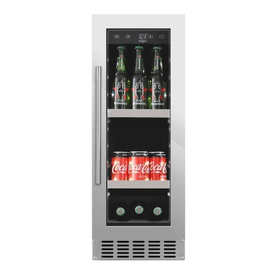 Innbyggbart ølskap / drikkekjøler - BeerServer 30 Stainless