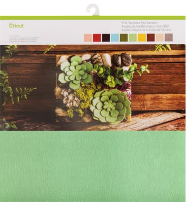Cricut Felt Summer Sky filtark 30x30 cm