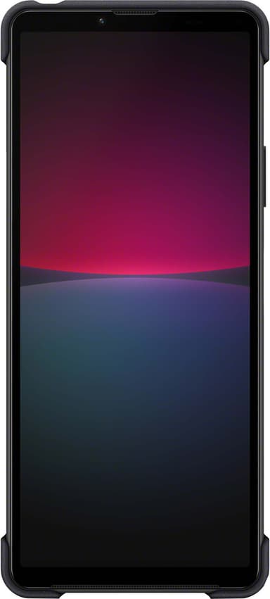 Sony Xperia 10 IV Style mobildeksel (sort)