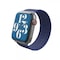 Gear4 Apple Watch 42/44/45mm/Apple Watch Ultra Armbånd Braided Watch Band Large Navy Blue