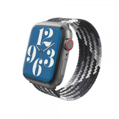Gear4 Apple Watch 42/44/45mm/Apple Watch Ultra Armbånd Braided Watch Band Medium Storm