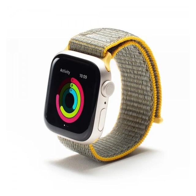Gear4 Apple Watch 42/44/45mm/Apple Watch Ultra Armbånd Sport Watch Band Gul