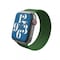 Gear4 Apple Watch 42/44/45mm/Apple Watch Ultra Armbånd Braided Watch Band Medium Forest Green