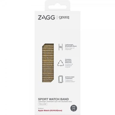 Gear4 Apple Watch 42/44/45mm/Apple Watch Ultra Armbånd Sport Watch Band Gul