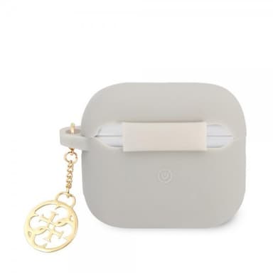 Guess AirPods 3 Deksel Classic Logo 4G Charm Lilla