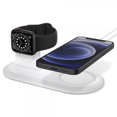 Spigen MagFit Duo Hvit