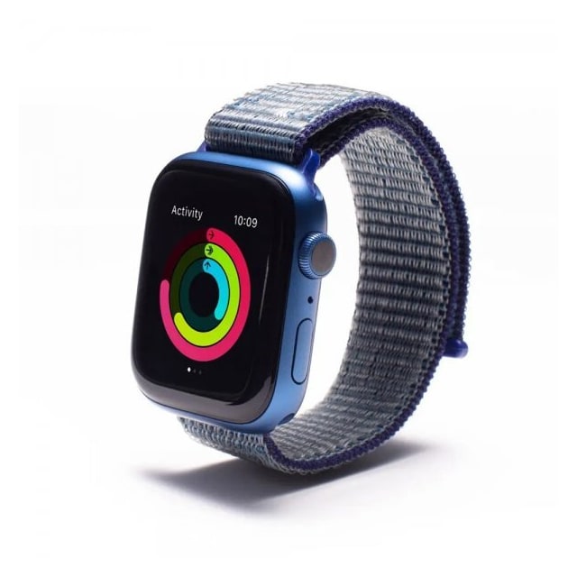 Gear4 Apple Watch 42/44/45mm/Apple Watch Ultra Armbånd Sport Watch Band Navy Blue